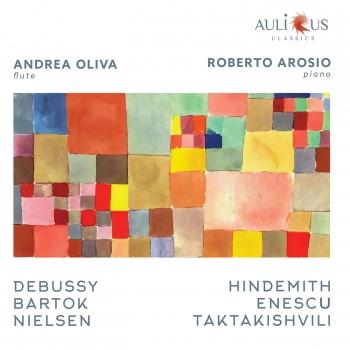 Cover Debussy, Bartok, Nielsen, Hindemith, Enescu, Taktakishvili