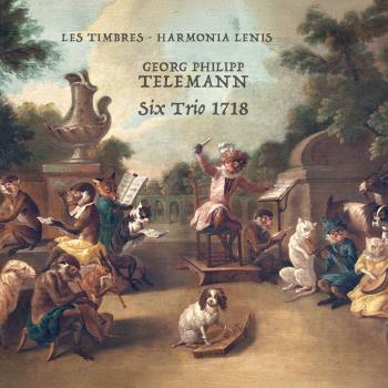 Cover Telemann: Six Trio 1718