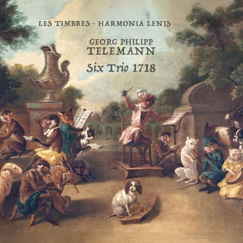 Cover Telemann: Six Trio 1718
