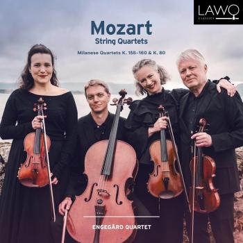 Cover Mozart String Quartets - Milanese Quartets K. 155-160 & K. 80