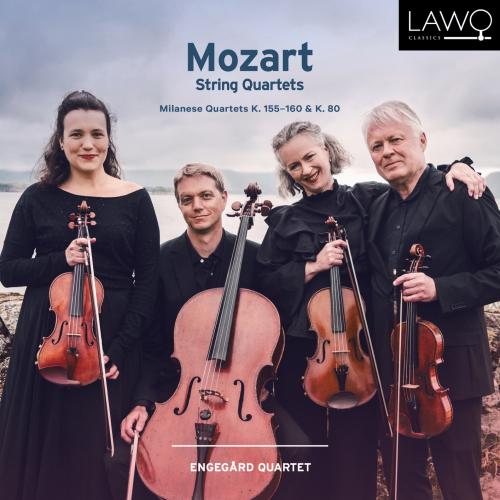 Cover Mozart String Quartets - Milanese Quartets K. 155-160 & K. 80