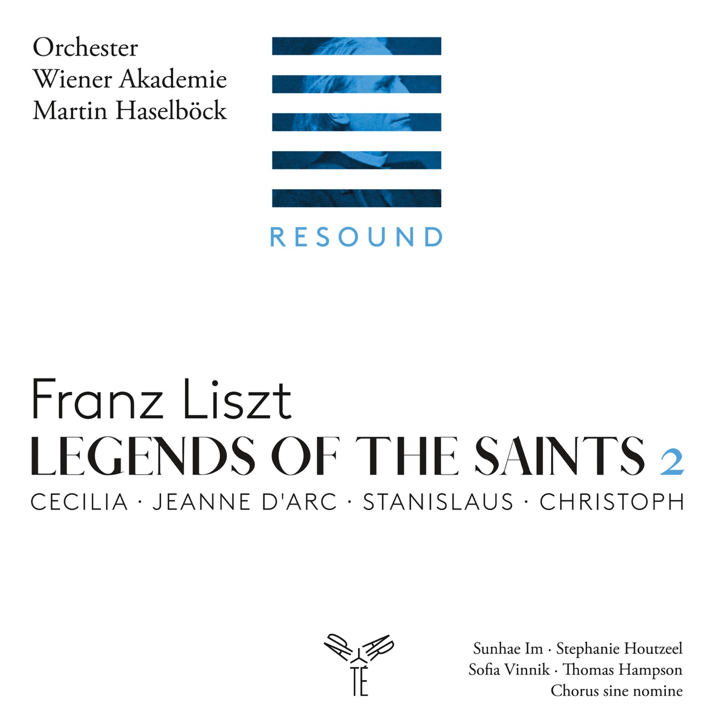 Cover Liszt: Legends of the Saints, Vol. 2