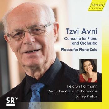 Cover Tzvi Avni: Piano Works