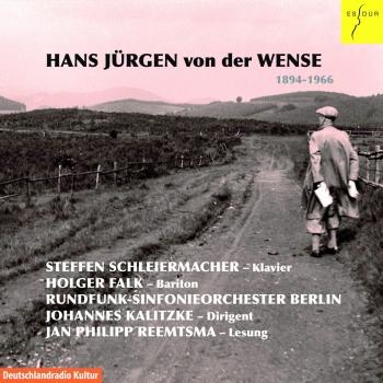 Cover Hans Jürgen von der Wense