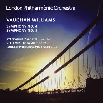 Cover Vaughan Williams: Symphonies Nos. 4 & 8 (Live)