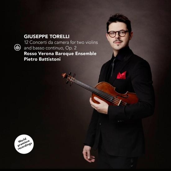 Cover Torelli: 12 Concerti da Camera for Two Violins and Basso Continuo, Op. 2