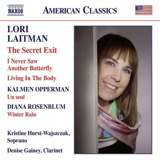 Cover Opperman, Laitman & Rosenblum: Works for Voice & Clarinet