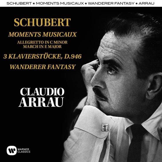 Cover Schubert: Moments Musicaux, Klavierstücke, Wanderer Fantasy