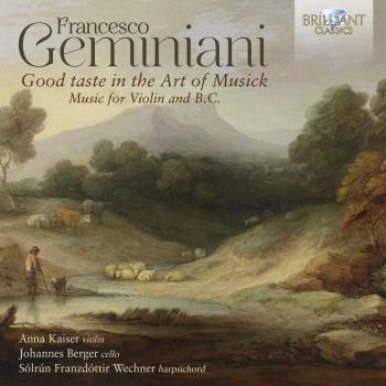 Cover Geminiani: Good Taste in the Art of Musick, Music for Violin and B.C.