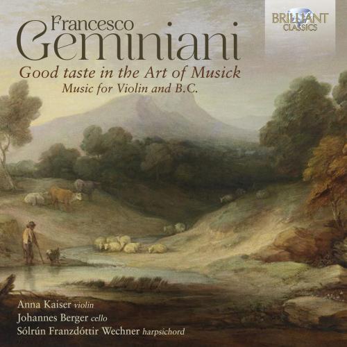 Cover Geminiani: Good Taste in the Art of Musick, Music for Violin and B.C.