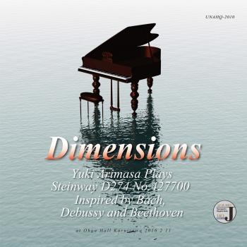 Cover Dimensions (Works by Bach, Debussy, Beethoven)