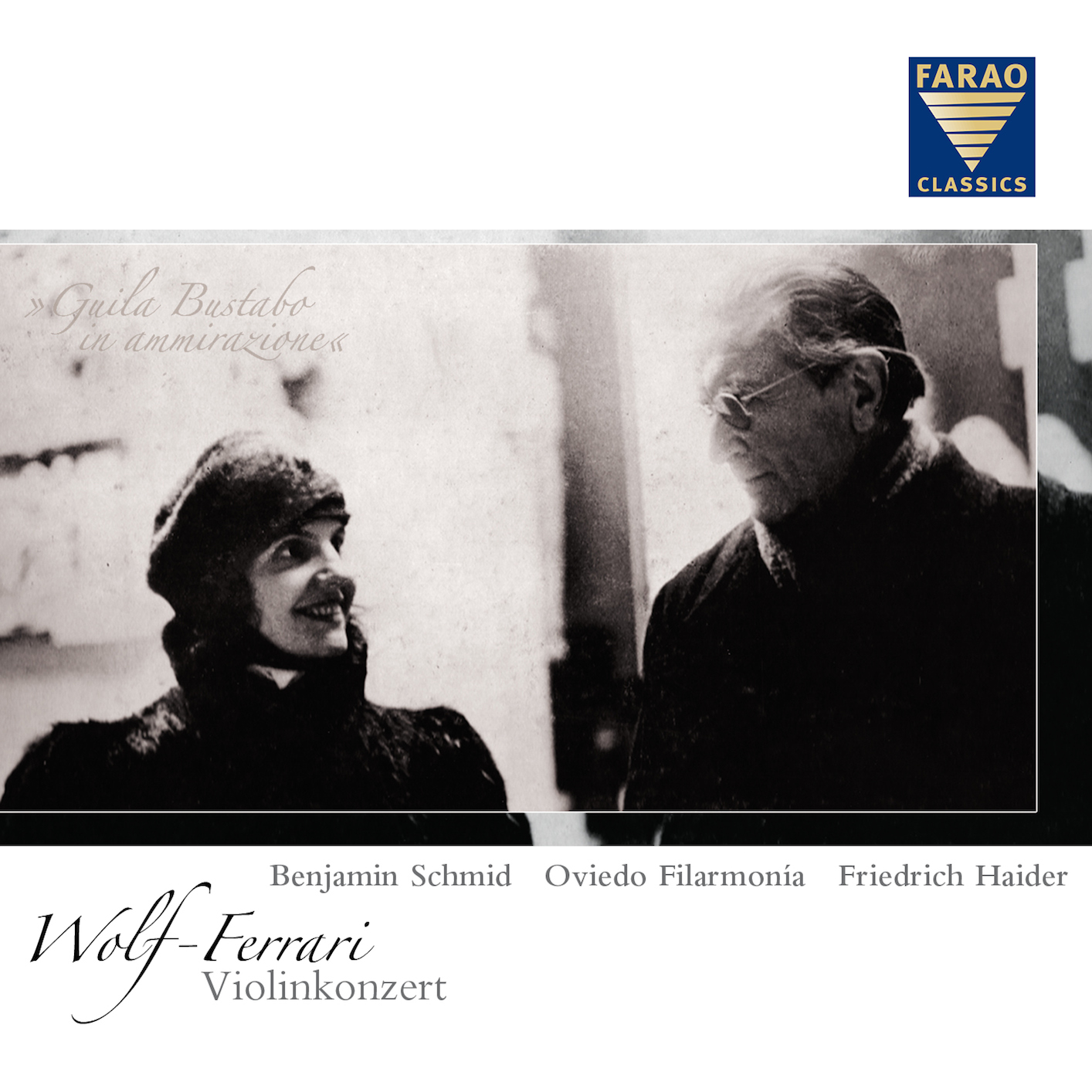 Cover E. Wolf-Ferrari: Violin Concerto D-Major, op. 26 - orchestra pieces from operas