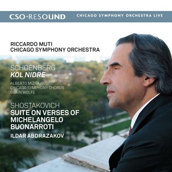 Cover Schoenberg: Kol Nidre - Shostakovich: Suite on Verses of Michelangelo Buonarroti