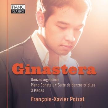 Cover Ginastera: Danzas Argentinas, Piano Sonata 1, Suite de danzas criollas, 3 Pieces