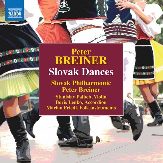 Cover Peter Breiner: Slovak Dances, Naughty & Sad