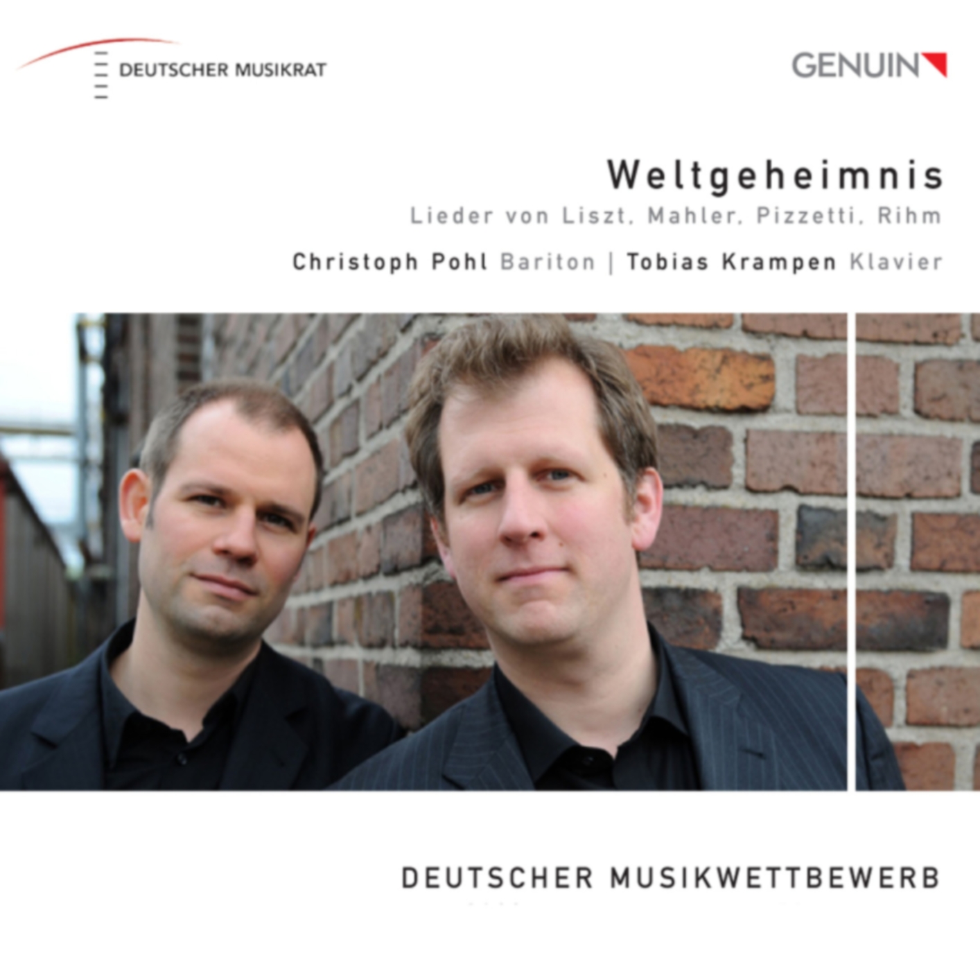 Cover Weltgeheimnis: Songs by Liszt, Mahler, Pizzetti, Rihm