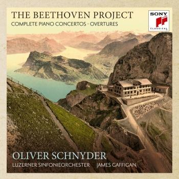 Cover The Beethoven Project - The 5 Piano Concertos & 4 Overtures