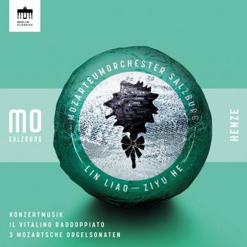 Cover Henze: Konzertmusik, 3 Mozartsche Orgelsonaten, Il vitalino raddoppiato