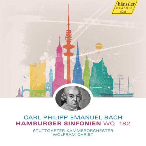 Cover Carl Philipp Emanuel Bach: Hamburger Sinfonien, Wq. 182