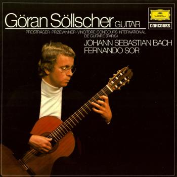 Cover J.S. Bach: Fugue in G Minor, BWV 1000; Prelude, Fugue & Allegro in E-Flat Major, BWV 998 / Sor: Morceaux de concert, Op. 54; Guitar Sonata in C Major, Op. 15b (Remastered)