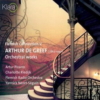 Cover Arthur De Greef: Orchestral Works (VRT Muziek Edition) (VRT Muziek Edition)