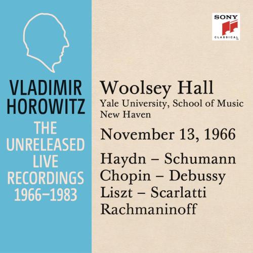 Cover Vladimir Horowitz in Recital at Yale University, New Haven November 13, 1966