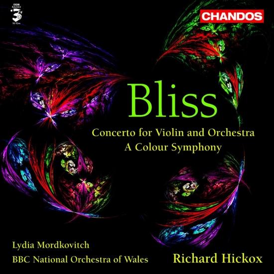 Cover Bliss A Colour Symphony & Concerto for Violin and Orchestra