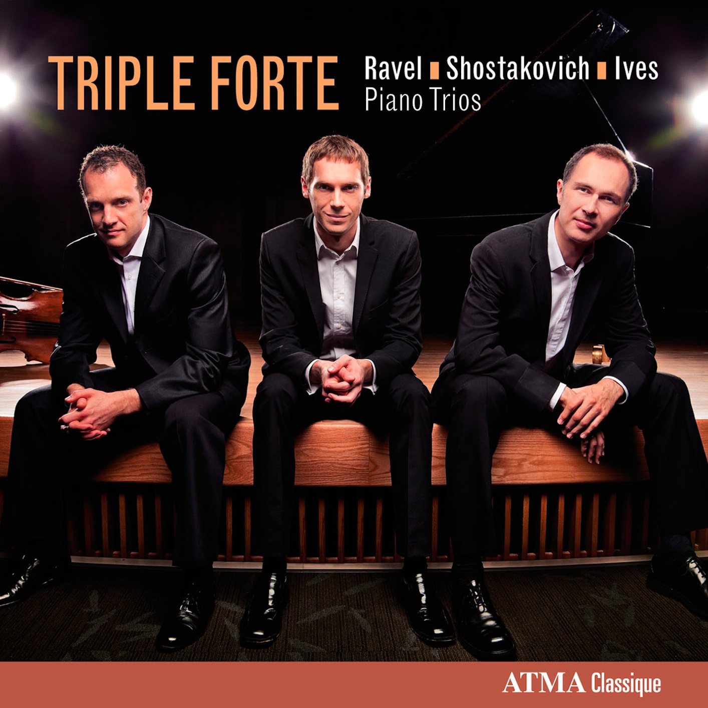 Cover Ravel, Shostakovich & Ives: Piano Trios