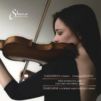 Cover Vladigerov, Poulenc & Seabourne: Works for Violin & Piano