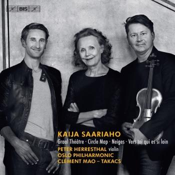 Cover Kaija Saariaho: Circle Map, Graal théâtre, Vers toi qui es si loin & Neiges