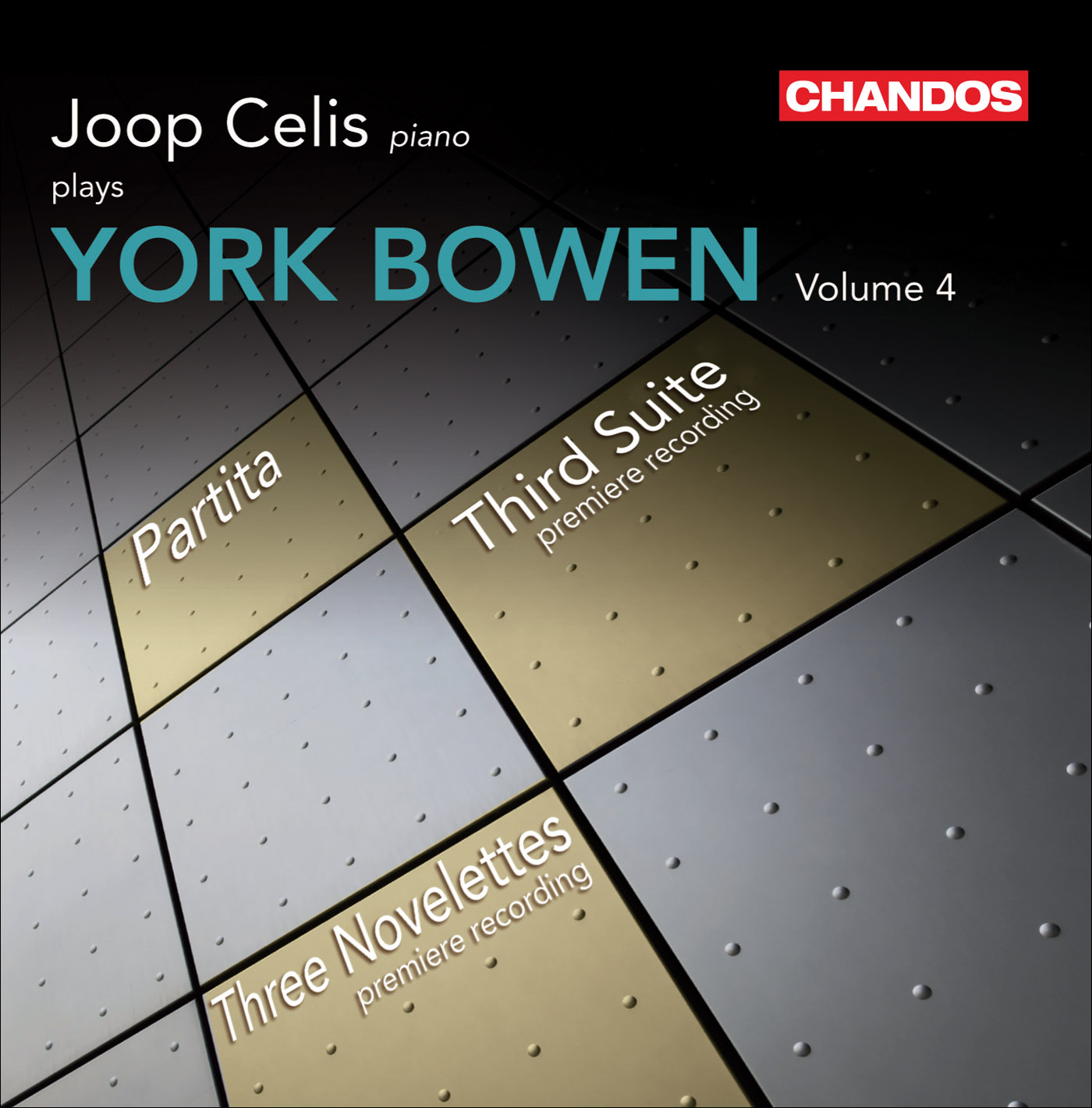 Cover York Bowen: Piano Works, Vol. 4