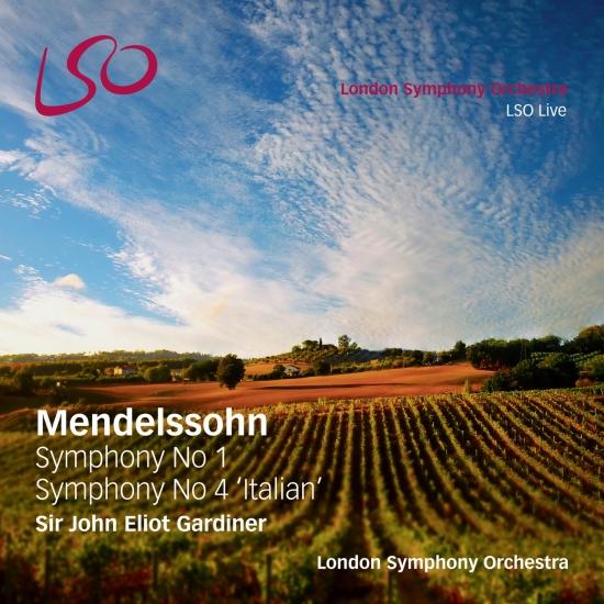 Cover Mendelssohn: Symphonies Nos. 1 & 4, Italian