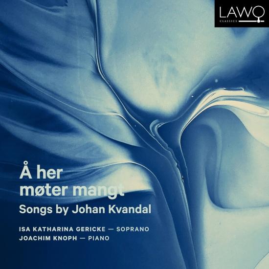 Cover Å her møter mangt - Songs by Johan Kvandal