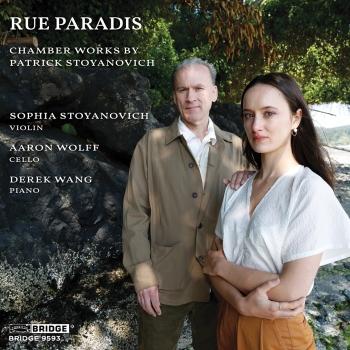 Cover Rue Paradis: Chamber Works by Patrick Stoyanovich