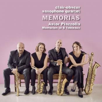 Cover Memorias, Astor Piazzolla Memories in 6 Tableaux