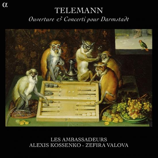 Cover Telemann: Ouverture-suite & Concerti pour Darmstadt