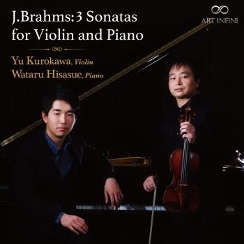 Cover J. Brahms: 3 Sonatas for Violin and Piano