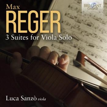 Cover Reger: 3 Suites for Viola Solo