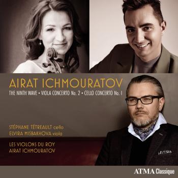 Cover Ichmouratov: The Ninth Wave, Viola Concerto No. 2, Cello Concerto No. 1