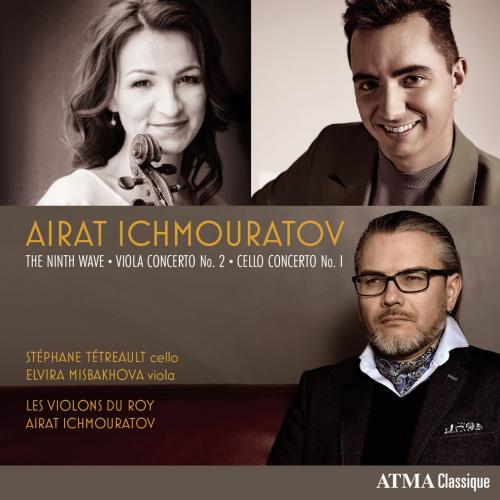 Cover Ichmouratov: The Ninth Wave, Viola Concerto No. 2, Cello Concerto No. 1