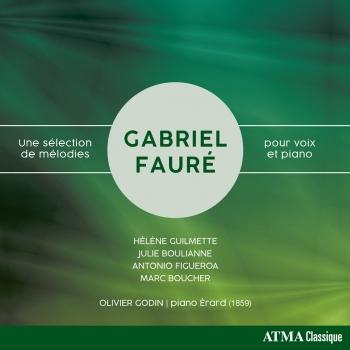 Cover Fauré: Une sélection de mélodies pour voix et piano