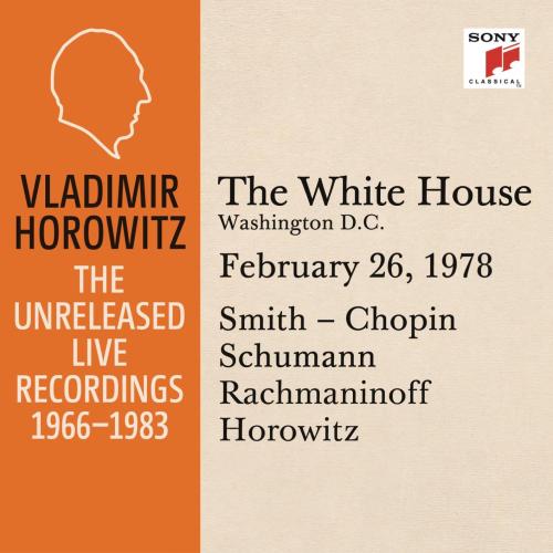 Cover Vladimir Horowitz in Recital at the White House, Washington D.C., February 26, 1978