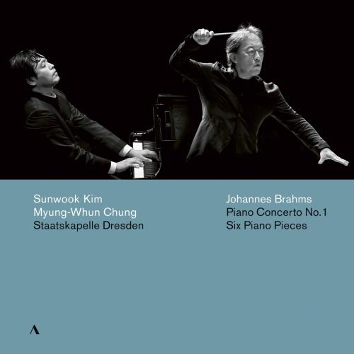 Cover Brahms: Piano Concerto No. 1 in D Minor, Op. 15 & 6 Piano Pieces, Op. 118