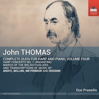 Cover John Thomas: Complete Duos for Harp and Piano, Volume Four