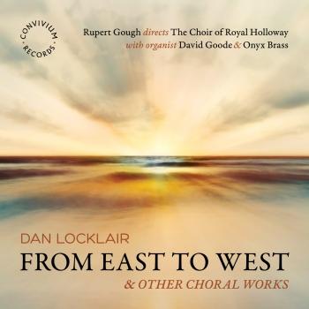 Cover Dan Locklair: From East to West