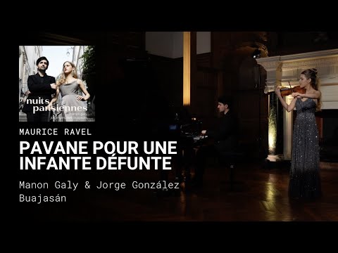 Video Manon Galy & Jorge González Buajasán - Maurice Ravel, Pavane pour une infante défunte