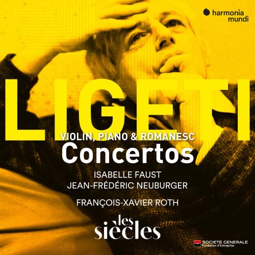Cover Ligeti: Violin Concerto - Concert Românesc - Piano Concerto