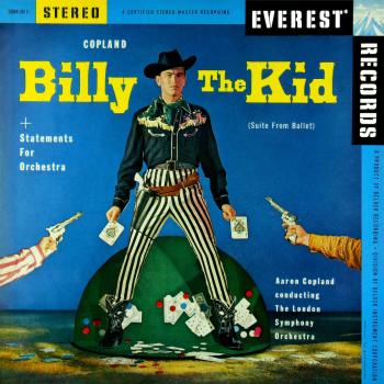Cover Copland: Billy The Kid & Statements for Orchestra
