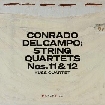 Cover Conrado del Campo: String Quartets Nos. 11 & 12 (Live at the Fundación Juan March)