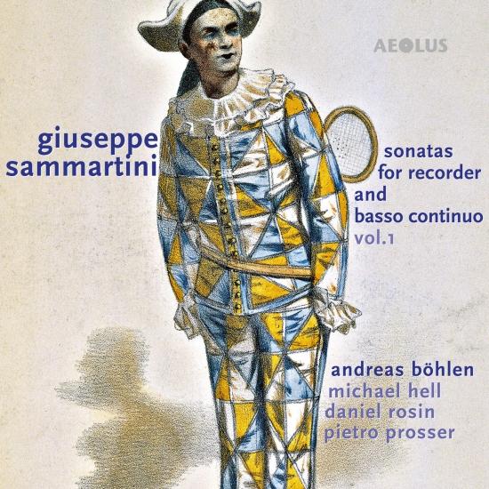 Cover Giuseppe Sammartini: Sonatas for Recorder and Basso continuo, Vol.1